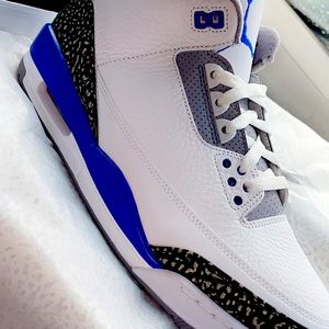 Jordan 3s racer blue many sizes